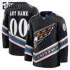 Børn NHL Washington Capitals Trøje Tilpasset 2024-25 Fanatics Premium Sort Tredje
